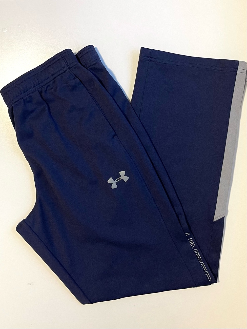 Under Armour Youth Brawler Sweatpants - Brushed Fleece & Straight Leg - Size L
